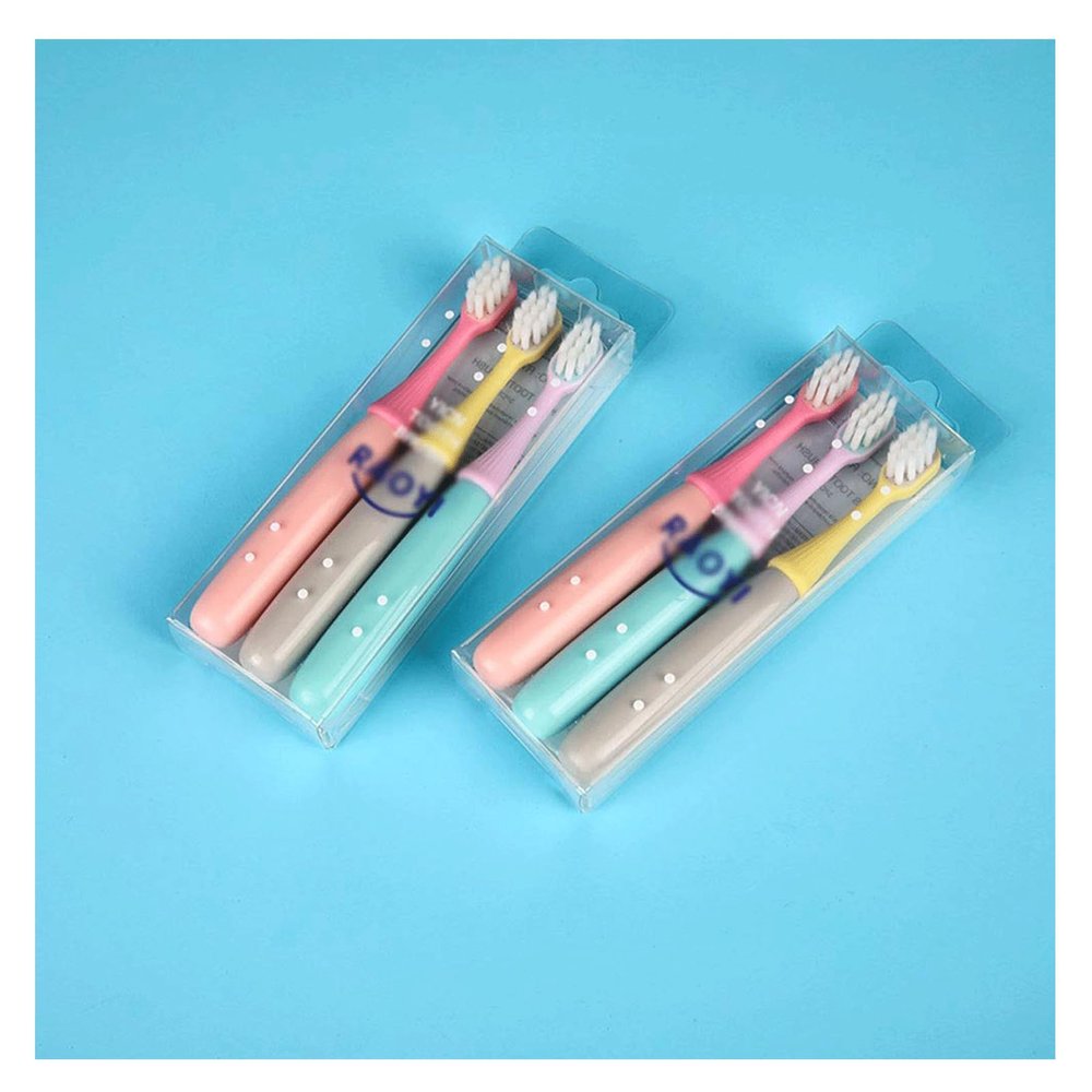 Soft Bristles Toothbrush, Toddler Toothbrushes Ages 1-5, Manual Toothbrush for Delicate Teeth and Gums for Kids