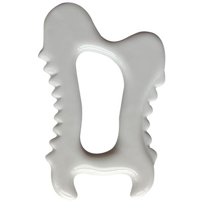 FURREN 1 PCS Guasha Tools Ceramic Scraper Board for Face Lift Slimmer Reduces Puffiness Body Sculpting