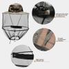Fishing Hats, Mosquito Hat Net Midge Head Net Beekeeper Hat Face Shield Fishing Hat Foldable for Outdoor Hiking, Camping, Gardening Grey view 3