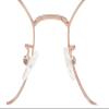 LTSRLL Oversized HD Anti Blue Light Reading Glasses Oval Anti Eyestrain Metal Computer Readers Eyeglasses Flat Light Mirror (Color : C6, Size : +350) view 4