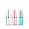 BODYA 220ml Electric Waterproof Cordless Water Flosser Dental Oral Irrigator Teeth Cleaner with 4 Jet Tips, 3 Pressure Mode (Pink) view 2