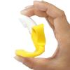 ZUMAHA Banana Shape Kids Toothbrush, Toddler Toothbrush for Age 1-3 Years Old, Bendable Baby Training Manual Toothbrush view 3