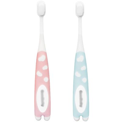 ZUMAHA Ultra Soft Toothbrush with 10000 Bristles, Pack of 2 Manual Toothbrush, Toddler Toothbrush for Age 1-12 Years Old