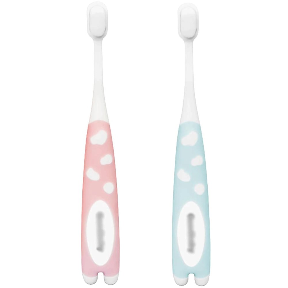 ZUMAHA Ultra Soft Toothbrush with 10000 Bristles, Pack of 2 Manual Toothbrush, Toddler Toothbrush for Age 1-12 Years Old