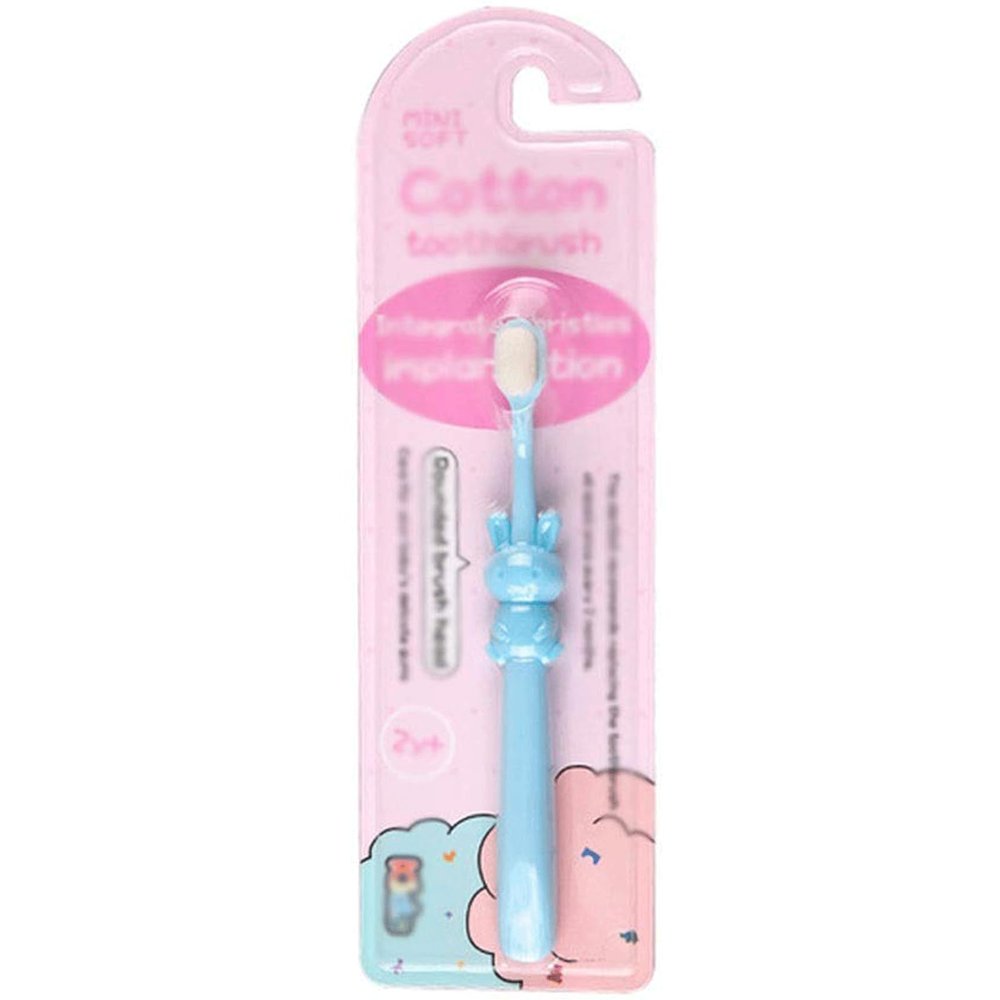ZUMAHA Extra Soft Kids Toothbrush, Pack of 3 Manual Toothbrush for Healthy Teeth & Gums, Toddler Toothbrush for 2-10 Years Old
