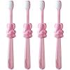 ZUMAHA Extra Soft Kids Toothbrush with 10000 Bristles, Toddler Toothbrush for Age 3-12 Years Old, Animal Designs Manual Toothbrush view 1