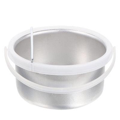VILLCASE Small Wax Pot Wax Aluminium Warmer Resin Heater Wax Machine for Hair Removal Waxing Machine Hair Wax Warmer Pot Hair Removal Wax Metal Wax Can Tin Liner Aluminum Butter