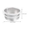 VILLCASE Small Wax Pot Wax Aluminium Warmer Resin Heater Wax Machine for Hair Removal Waxing Machine Hair Wax Warmer Pot Hair Removal Wax Metal Wax Can Tin Liner Aluminum Butter view 2