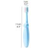 ZUMAHA Ultra Soft Kids Toothbrush with 10000 Bristles, Pack of 2 Manual Toothbrush, Toddler Toothbrush for Age 1-3 Years Old view 2