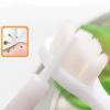 ZUMAHA Nano Toothbrush, Manual Toothbrush with Suction Cup & Fun Animal Designs, 4 Count Toddler Toothbrush for Age 3-14 Years Old view 4