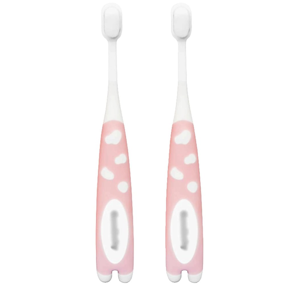 ZUMAHA Ultra Soft Toothbrush with 10000 Bristles, Pack of 2 Manual Toothbrush, Toddler Toothbrush for Age 1-12 Years Old