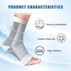 LYAART Comprex Ankle Compression Socks for Women and Men,Comfortable Soothe Relief Compression Socks (A+3 pairs,L/XL) view 2