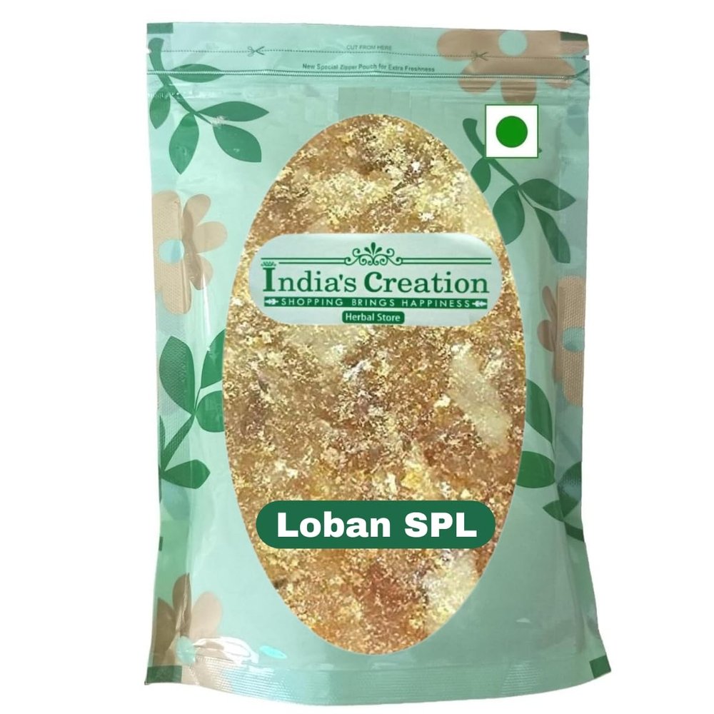 Loban Spl-Gum Benzoin Resin-Lobaan-Lobhan-Benzl-Sambrani-Jadi Booti (100 Gram)