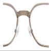 LTSRLL Oversized New Reading Glasses Blue Light Blocking Computer Readers Fatigue Relieve Flat Light Mirror Eyewear (Color : White-rose, Size : +350) view 4