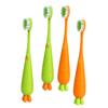 minkissy Lovely Children Manual Toothbrush 4 Pack Soft Bristle Kids Toothbrush for Kids view 1