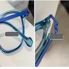 LTSRLL Round Reading Glasses Anti Eye Strain Eyewear Retro Computer Readers Blue Light Blocking Flat Light Mirror (Color : Black-gray, Size : +350) view 3