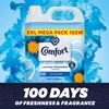 Comfort Blue Skies Fabric Conditioner XXL Mega Pack Fabric Softener Washing Liquid, Lasting Freshness and Softness with Stay Fresh Technology for 100 Days, 2 Packs of 160 Washes 4.8L view 3