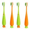 FRCOLOR 4pcs Cartoon Soft Bristle Boys and Girls Toothbrush for Daily Use for Boy Girl Toothbrush Years view 1