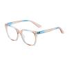 ADEWU Blue Light Blocking Glasses Oversized Fake Glasses Clear Lens Unisex Reading Glasses Computer Gaming view 1