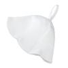 Shower Sauna Hat, Relaxing Sauna Hat, Water-Absorbent, Wearable for Men (White) view 2
