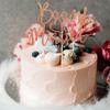 Arthsdite BOOM! Married Wedding Cake Topper, Funny Quirky, Nerdy Topper, Married Bridal Shower, Engagement Wedding Party Supplies - Rose Gold Glitter view 3
