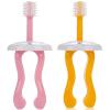 ZUMAHA 360 Soft Silicone Kids Toothbrush, Unique Design Manual Toothbrush, Toddler Toothbrush Suitable for Ages 1-3 view 1