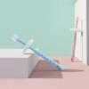 ZUMAHA 360 Silicone Kids Toothbrush, Pack of 2 Manual Toothbrush, Cute Toddler Toothbrush Suitable for Ages 3+ view 3