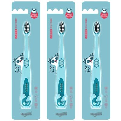ZUMAHA Kids Toothbrush withSoft Bristles, Toddler Toothbrush Ages 2-12, 3 Pack Manual Toothbrush for Healthy Teeth & Gums