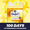 Comfort Sunshiny Days Fabric Conditioner XXL Mega Pack Fabric Softener Washing Liquid, Lasting Freshness and Softness with Stay Fresh Technology for 100 Days, 2 Packs of 160 Washes 4.8L view 3