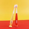 ZUMAHA Soft Bristles Toothbrush, 2 Pack Manual Toothbrush with Suction Cup, Toddler Toothbrush for Kids 1-5 Years Old view 4