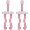 ZUMAHA 360 Soft Silicone Kids Toothbrush, Unique Design Manual Toothbrush, Toddler Toothbrush Suitable for Ages 1-3 view 1