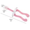 ZUMAHA 360 Soft Silicone Kids Toothbrush, Unique Design Manual Toothbrush, Toddler Toothbrush Suitable for Ages 1-3 view 2