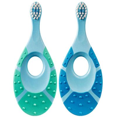 ZUMAHA Kids Toothbrush with Soft Bristles, Pack of 2 Toddler Toothbrush Ages 1-6, Manual Toothbrush for Healthy Teeth & Gums
