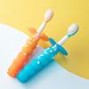 ZUMAHA Portable Toothbrush, Soft Bristles Manual Toothbrush for Bright Smiles Healthy Teeth, Toddler Toothbrush for Age 1-6 Years Old view 2