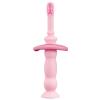 ZUMAHA Pink Kids Toothbrushes, Soft Silicone Manual Toothbrush for Protect Sensitive Gums, Cute Toddler Toothbrush Ages 1-3 view 1