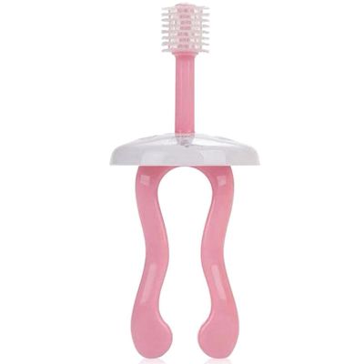 ZUMAHA 360 Soft Silicone Kids Toothbrush, Unique Design Manual Toothbrush, Toddler Toothbrush Suitable for Ages 1-3