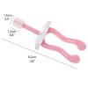 ZUMAHA 360 Soft Silicone Kids Toothbrush, Unique Design Manual Toothbrush, Toddler Toothbrush Suitable for Ages 1-3 view 2