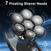 JQUAL Electric Razor for Men, 5 IN 1 Shaver For Men Electric Shaver Powerful Bald Head Shaver Beard Shaving Machine For Men Razor view 2