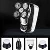 Electric Razor for Men, 5 in 1 Bald Head Shaver Electric Razor for Men LED Display Nose Hair Beard Trimmer Clippers Facial Cleansing Brush USB Rechargeable view 3