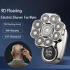 JQUAL Electric Razor for Men, 9 Blades Multi Grooming Kit 6 In 1 Digital Display Electric Shaver Hair Trimmer Beard Rlectric Razor Wet Dry Men Facial Shaving Machine view 2