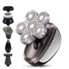 JQUAL Electric Razor for Men, 6 In 1 Smart Sensor Switch Shaver For Men Rechargeable Bald Head Hair Trimmer Floating Heads Beard Electric Razor LCD Display view 1