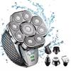 JQUAL Electric Razor for Men, 6 IN 1Men 9D Head Shavers For Bald Electric Razor Cordless Trimmer For Bald Clipper Wet & Dry Bald Shaving Grooming Kit view 1