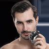 JQUAL Electric Razor for Men, 5 In 1 7D Floating Shaver Induction Charging Full Body Washable Electric Bald Clipper Multifunctional Floating Shaver Men view 3
