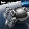 JQUAL Electric Razor for Men, 5 In 1 7D Floating Shaver Induction Charging Full Body Washable Electric Bald Clipper Multifunctional Floating Shaver Men view 4