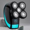 JQUAL Electric Razor for Men, 4D Men's Rechargeable Bald Head Electric Shaver 5 Floating Heads Beard Nose Ear Hair Trimmer Razor view 4