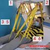 LSWKG Lift Sling for Toileting, Transfer Sling for Patients Shower Bath,Large Toileting Sling,Lift Sling for Elderly Bariatric, Large view 3