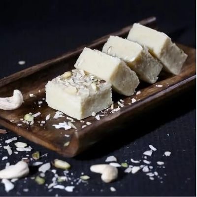 Rakhi,Diwali Special (White Barfi 3kg) Mithai Gift Hamper for Brother Sister, Delicious Indian Traditional Sweets Best Gift For All Occasions Treat For Family & Friends Sold By Kidzbuzz