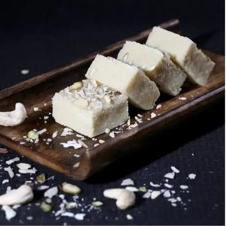 Rakhi,Diwali Special (White Barfi 3kg) Mithai Gift Hamper for Brother Sister, Delicious Indian Traditional Sweets Best Gift For All Occasions Treat For Family & Friends Sold By Kidzbuzz