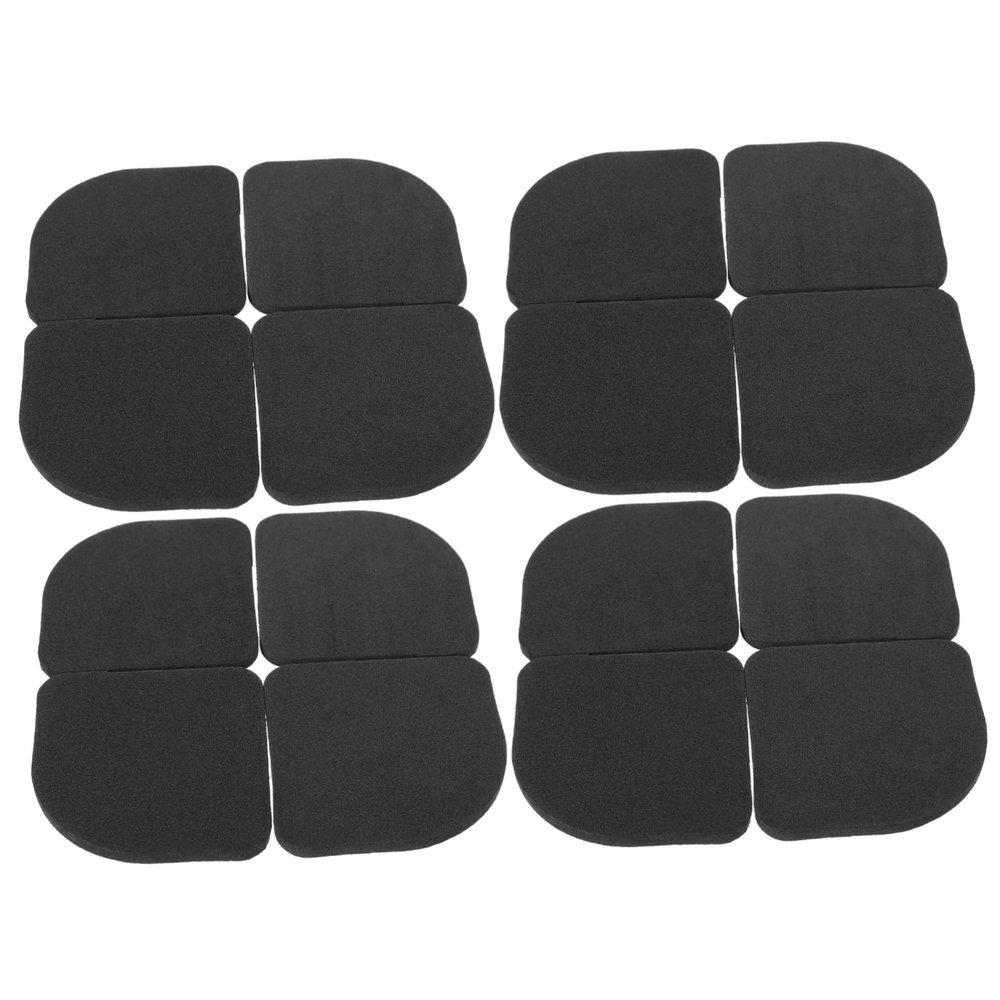 ORFOFE 16pcs Vibration Pad for Washing Machine Pack Non-slip Stabilizer Pads for Washer and Fridge Reduces Vibration and Noise Home Appliance Protection