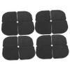 ORFOFE 16pcs Vibration Pad for Washing Machine Pack Non-slip Stabilizer Pads for Washer and Fridge Reduces Vibration and Noise Home Appliance Protection view 1